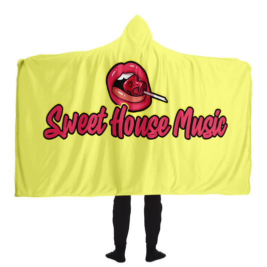 Sweet House Music Hooded Blanket
